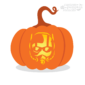 Ant Man Pumpkin Carving Stencil