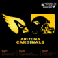 Arizona Cardinals Pumpkin Carving Stencil