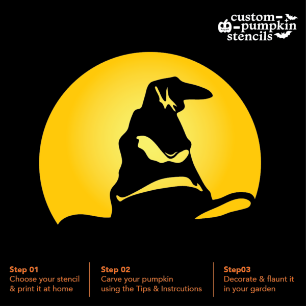 Sorting Hat Pumpkin Carving Stencil Sorting Hat Pumpkin Carving Stencil