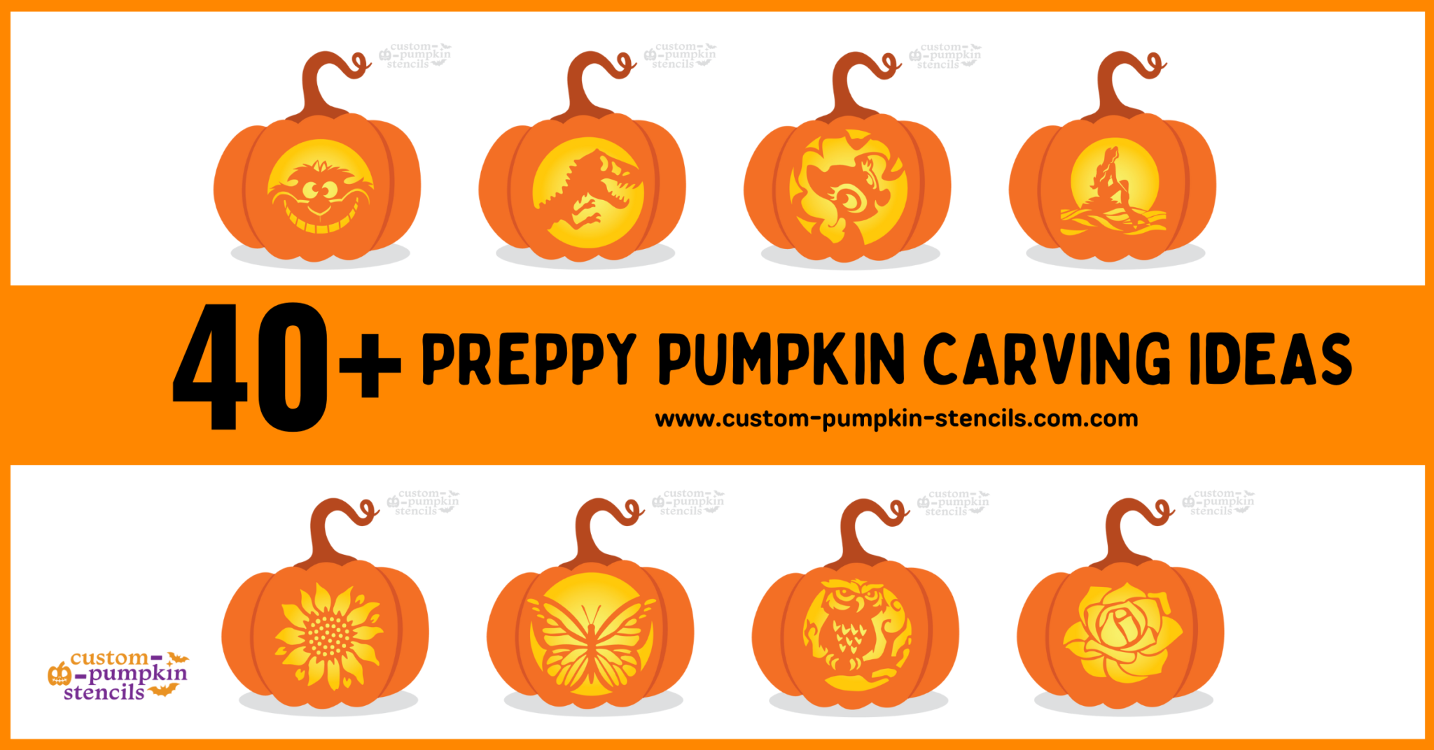 40+ Preppy Pumpkin Carving Ideas for Halloween 2024