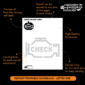 Check Engine Light Pumpkin Carving Stencil