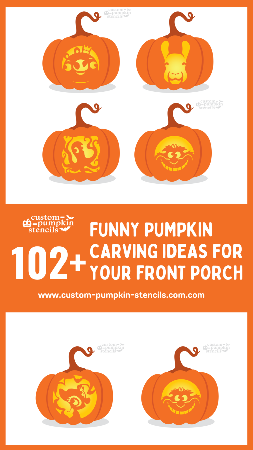 102+ Funny Pumpkin Carving Ideas For Your Front Porch