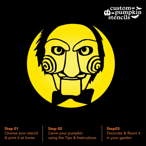 Jigsaw Pumpkin Carving Stencil Jigsaw Pumpkin Carving Stencil