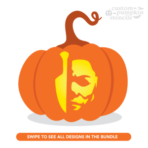 Michael Myers Pumpkin Carving Stencil