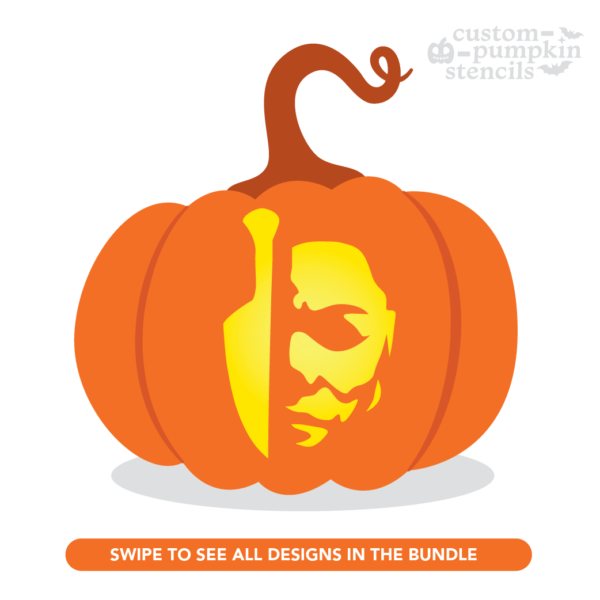 Michael Myers Pumpkin Carving Stencil