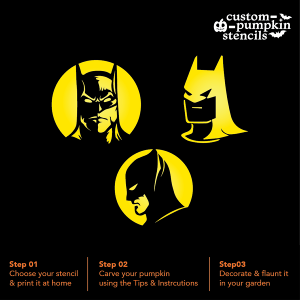 Batman Pumpkin Carving Stencil Batman Pumpkin Carving Stencil