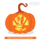 Deadpool Pumpkin Carving Stencil